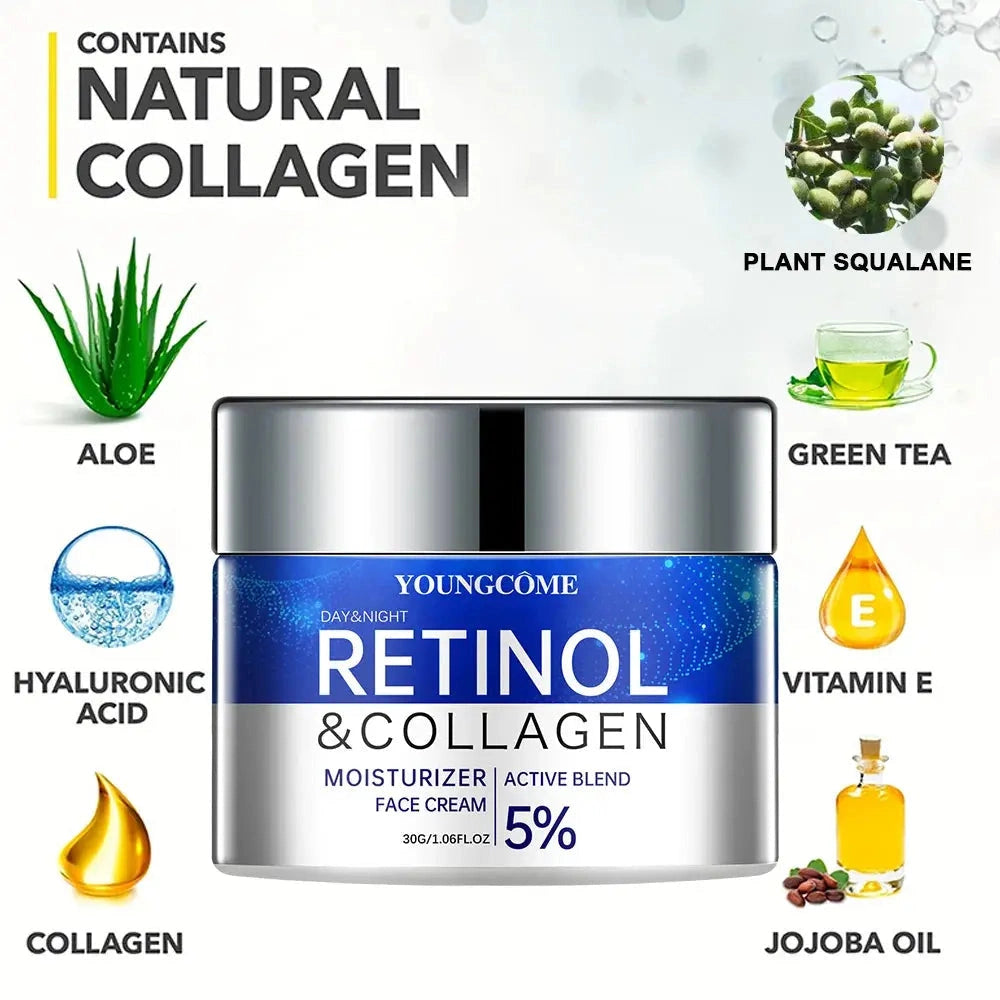 Crème et Sérum au Retinol et au Collagène - Auralis