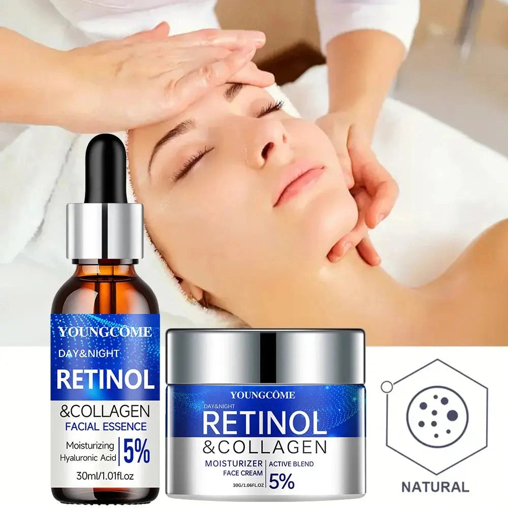 Crème et Sérum au Retinol et au Collagène - Auralis