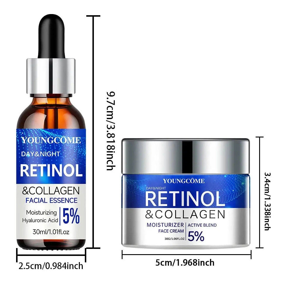 Crème et Sérum au Retinol et au Collagène - Auralis