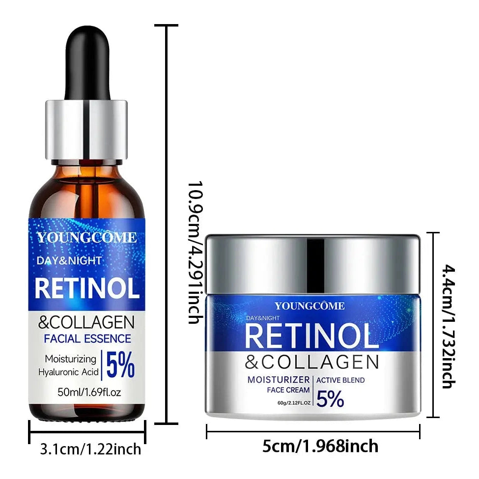 Crème et Sérum au Retinol et au Collagène - Auralis